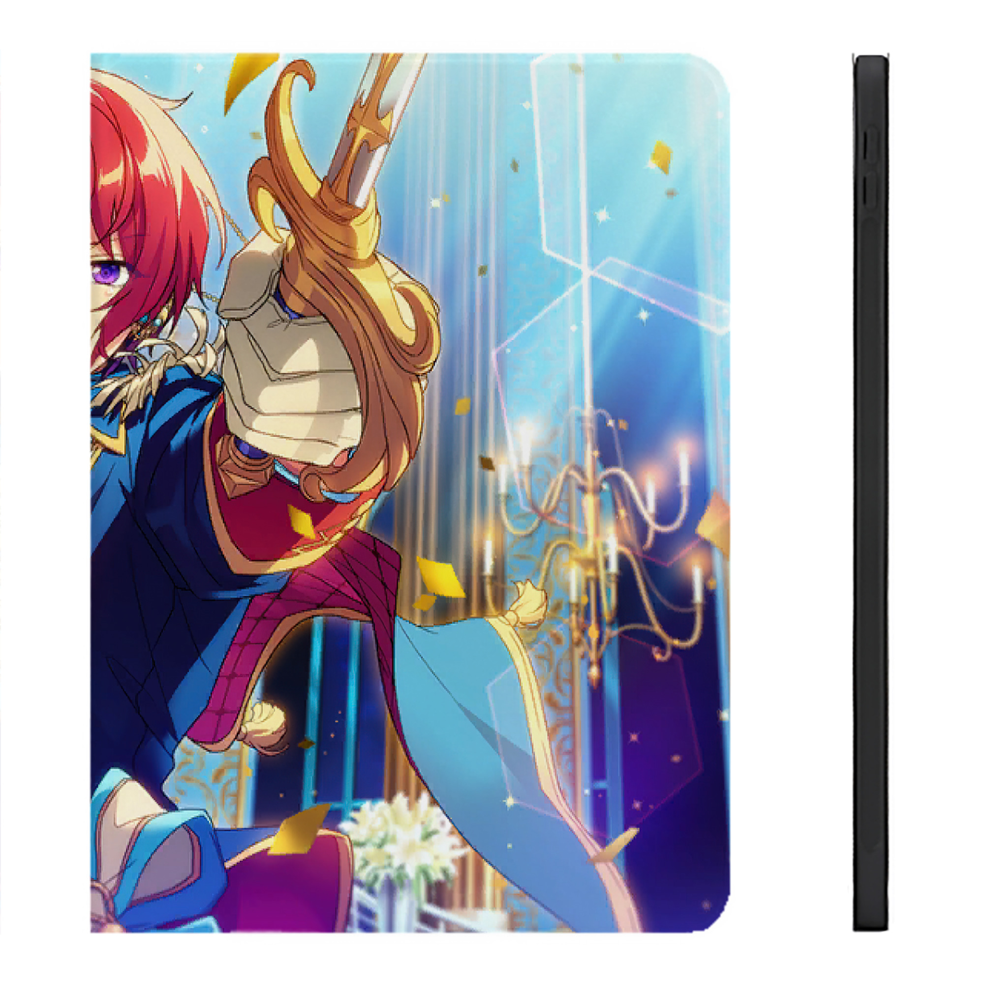 （画像用） あんさんぶるスターズ! Ensemble Stars IPadケース ペンホルダー付き ブックスタイルデザイン